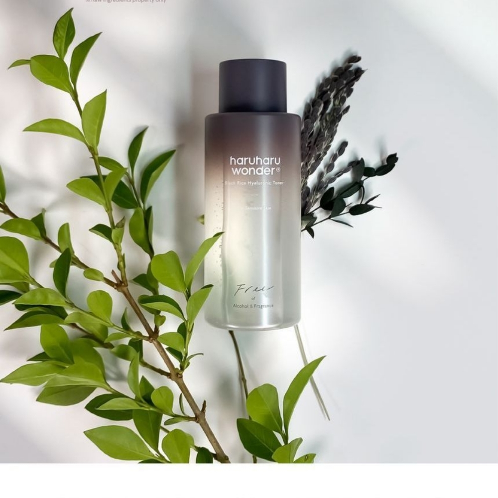 Haruharu WONDER - Black Rice Hyaluronic Toner - Fragrance Free - 150ml